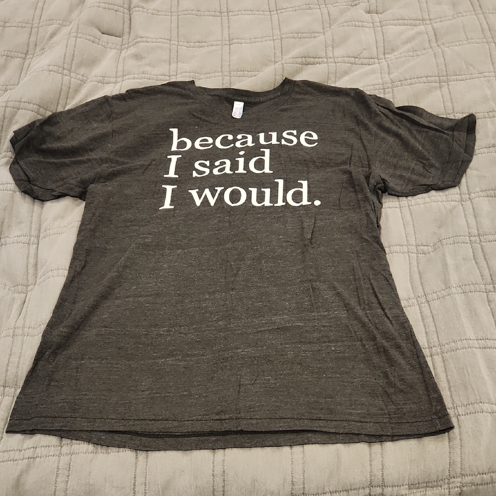 American Apparel Dark Gray Short Sleeve Tee Size L!